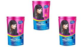 Hene em Gel Perfumado Modelo Alisador Ultra Negro 04x180gr Preto Forte (Preto Azulado) Pouch Hene em Gel Perfumado Modelo Alisador Ultra Negro 04x180gr Preto Forte (Preto Azulado) Pouch