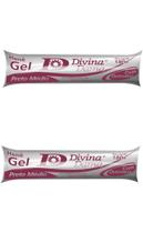 Hene em Gel Preto Medio (Preto Natural) 02x180gr Bisnaga com Queratina Hene em Gel Preto Medio (Preto Natural) 02x180gr Bisnaga com Queratina