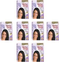 Hene em Po Divina Dama 08x50gr Jaborandi ( Cores: Incolor, Chocolate, Preto, Azulado, Castanho ) Hene em Po Divina Dama 08x50gr Jaborandi ( Cores: Incolor, Chocolate, Preto, Azulado, Castanho )