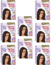 Hene em Po Divina Dama 08x50gr Jaborandi ( Cores: Incolor, Chocolate, Preto, Azulado, Castanho ) Hene em Po Divina Dama 08x50gr Jaborandi ( Cores: Incolor, Chocolate, Preto, Azulado, Castanho )