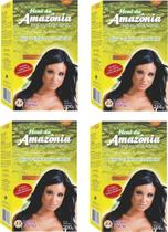 Hene em po divina dama amazonia 200gr preto azulado