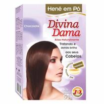 Henê Em Pó Divina Dama Chocolate 50g Henê Em Pó Divina Dama Chocolate 50g