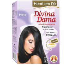 Henê Em Pó Divina Dama Preto 50g