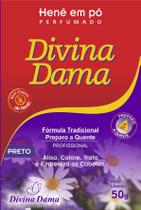 Henê pó divina dama 50g preto quente Henê pó divina dama 50g preto quente