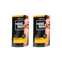 Hene Rena 180g Preto Natural - Kit C/ 2un