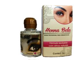 Henna Bela Sobrancelhas - cor: castanho claro