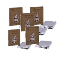 Henna Casa Da Índia Natural 5 Caixas