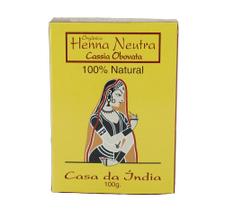 Henna cassia obvata- henna neutra 100 gramas Henna cassia obvata- henna neutra 100 gramas