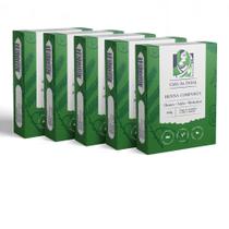 Henna Composta Casa Da Índia Kit 5 Unid