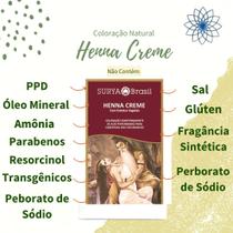 Henna Creme Surya Brasil 70ml Coloração Vegano Escolha a Cor