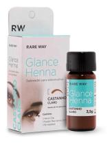 Henna de Sobrancelhas Glance 3,5g com Fixador e Pá Medidora 20ml