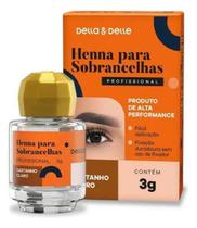 Henna Della E Delle 3G Desig Castanho Claro