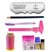 Henna Eclépcya Clara 3g + kit marcação Henna Eclépcya Clara 3g + kit marcação