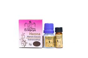 Henna Eclépcya Sobrancelhas Escura + Rímel Nutritivo