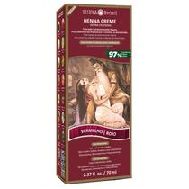 Henna em Creme - Cor Vermelho - 70ml - Surya Brasil