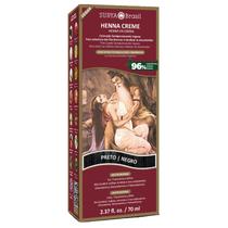 Henna em Creme Natural Cor Preto 70ml Surya Brasil