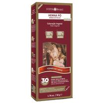 Henna em Pó - Cor Vermelho - 50g - Surya Brasil