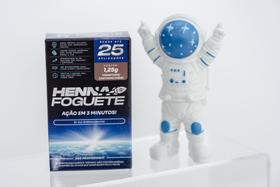 Henna Foguete Pó com Fixador Hidratante - Cobre Sobrancelha e Barba em 3 Minutos Henna Foguete Pó com Fixador Hidratante - Cobre Sobrancelha e Barba em 3 Minutos