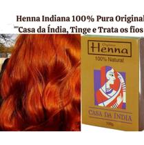 Henna Indiana Para Cabelos 100%-