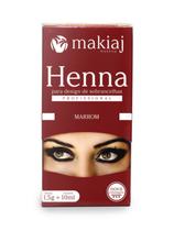 Henna Makiaj Marrom Original Para Sobrancelhas Rende Mais