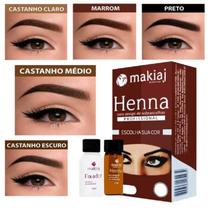 Henna Makiaj Profissional Para Sobrancelhas