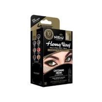 Henna Niraj Pele e Pelo 24ml Profissional Castanho Médio Henna Niraj Pele e Pelo 24ml Profissional Castanho Médio
