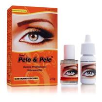 Henna P/ Sobrancelha Pelo & Pele Castanho Escuro - 2,5g - Pelo E Pele Henna P/ Sobrancelha Pelo & Pele Castanho Escuro - 2,5g - Pelo E Pele