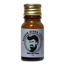 Henna para Barba, Cavanhaque e Bigode Tattoo Cor Natural Fixação Duradoura