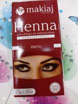 Henna para design de sobrancelhas