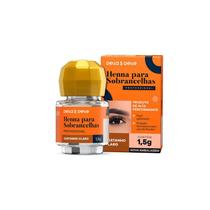 Henna Para Designer de Sobrancelhas Della E Delle 1,5g Castanho Claro