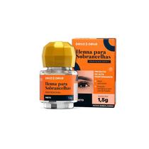 Henna Para Designer de Sobrancelhas Della E Delle 1,5g Preto