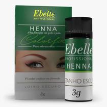 Henna para sobrancelha Ebelle loiro escuro 3g