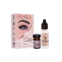 Henna para sobrancelhas menela 2,5g preto