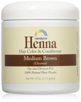 Henna Persian Med Brown (castanha) 120 mL x 2 100% orgânica
