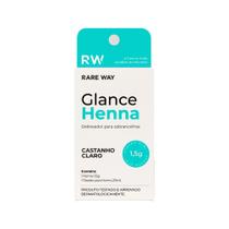 Henna Rare Way Glance Mini Castanho Claro 1,5g Henna Rare Way Glance Mini Castanho Claro 1,5g