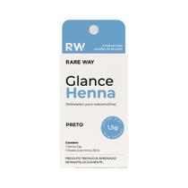 Henna Rare Way Glance Mini Preto 1,5g Henna Rare Way Glance Mini Preto 1,5g