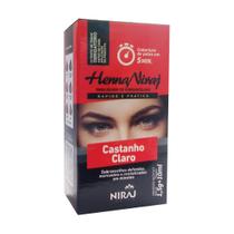 Henna Sobrancelha Castanho Claro 1,5g - Niraj