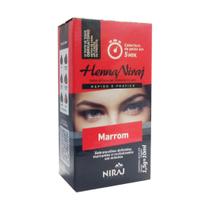 Henna Sobrancelha Marron 1,5g - Niraj