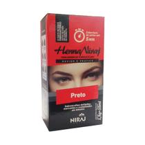 Henna Sobrancelha Preto 1,5g - Niraj