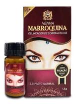 Henna Sobrancelhas Marroquina 2.0 Preto 1.3g