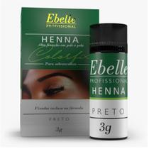 Henna Sobrancelhas Preto Ebelle 3g Henna Sobrancelhas Preto Ebelle 3g