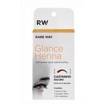 Henna sobrancelhas rare way castanho escuro - Sante cosmetica ltda