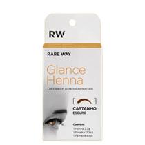 Henna Sombrancelhas Castanho Escuro Glance Rare Way Henna Sombrancelhas Castanho Escuro Glance Rare Way