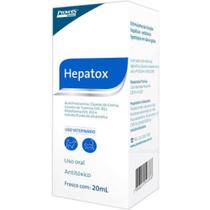 Hepatox 20ml Antitoxico P/ Caes Gatos Aves Oral - Provets