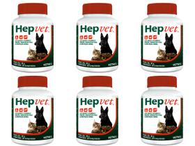 Hepvet 30 Comprimidos - Vetnil - 6 Unidades