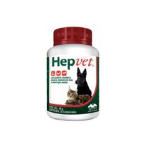 Hepvet 30 Comprimidos Vetnil Cães e Gatos