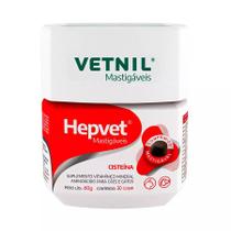 Hepvet Mastigável para Cães e Gatos (30 comprimidos) - Vetnil
