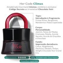 Her Code Clímax Eau de Parfum 50ml OBoticário
