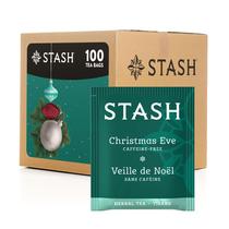 Herbal Tea Stash, véspera de Natal, sem cafeína, 100 unidades