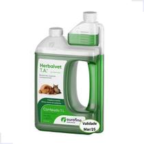 Herbalvet T.a. 1 Litro Ourofino Desinfetante Bactericida - Ourofino Pet